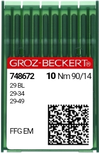 картинка Швейная игла Groz-Beckert 29 BL для потайного стежка