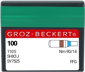 картинка Швейная игла Groz-Beckert 110 S для вышивальных машин Schiffli