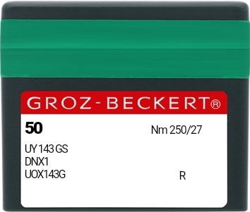 картинка Швейная игла Groz-Beckert UY 143 GS для зашивания мешков
