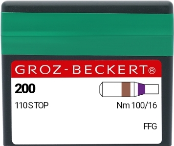 картинка Швейная игла Groz-Beckert 110 S TOP для вышивальных машин Schiffli