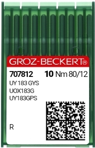 картинка Швейная игла Groz-Beckert UY 183 GYS