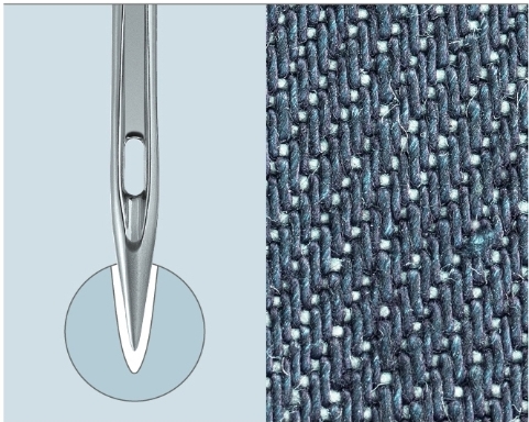 картинка Швейная игла Groz-Beckert 2091 KK для пришивания пуговиц