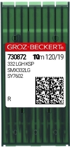 картинка Швейная игла Groz-Beckert 332 LGH KSP для пришивания пуговиц