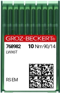 картинка Швейная игла Groz-Beckert LWx6 T для потайного стежка