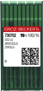 картинка Швейная игла Groz-Beckert 332 LG для пришивания пуговиц